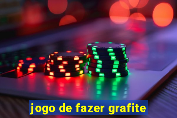 jogo de fazer grafite